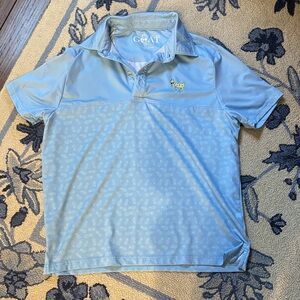 GOAT Boys Light Blue Polo Shirt